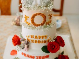 Các mẫu bánh kem cho đám cưới đám hỏi tân hôn