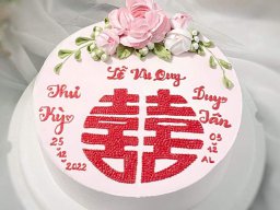 Các mẫu bánh kem cho đám cưới đám hỏi tân hôn