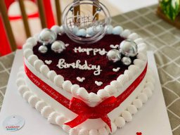 Bánh kem hình trái tim