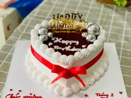 Bánh kem hình trái tim