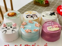 Các loại bánh kem mini size nhỏ