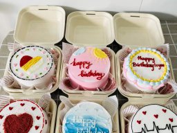 Các loại bánh kem mini size nhỏ