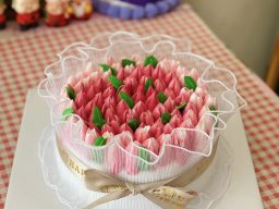 Ý tưởng bánh kem trang trí hoa / trái cây