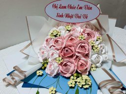 Bánh kem trang trí bông hoa đẹp