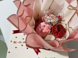 Bánh kem trang trí bông hoa đẹp