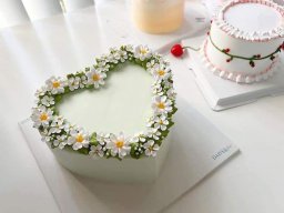 Bánh kem trang trí bông hoa đẹp