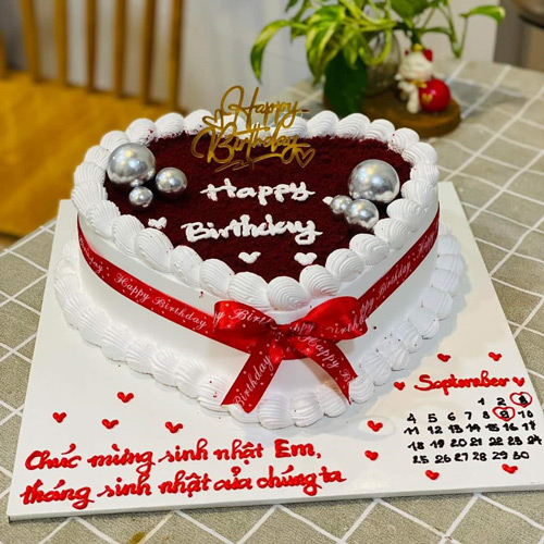 Bánh Kem hình trái tim